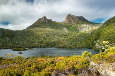 Tazmanya 'da orman yürüyüşü, büyüleyici Güvercin Gölü ve Beşik Dağı. Bu macera nefes kesici bir manzara, engebeli manzaralar ve doğa ile huzurlu bir bağ sunuyor.