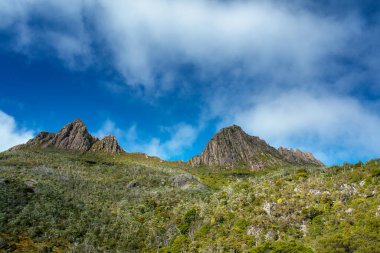 Tazmanya 'da orman yürüyüşü, büyüleyici Güvercin Gölü ve Beşik Dağı. Bu macera nefes kesici bir manzara, engebeli manzaralar ve doğa ile huzurlu bir bağ sunuyor.