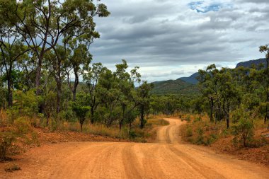 Outback Road, Far North Queensland, Avustralya