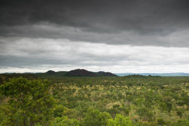 Kuzey Queensland, Avustralya 'da taşra manzarası