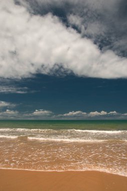 Yalnız Avustralya taşra manzarası, seyahat teması