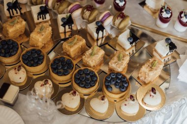 Mutfak mutfak büfe akşam yemeği yemek kutlama parti kavramı yemek Catering.