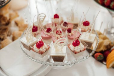 Mutfak mutfak büfe akşam yemeği yemek kutlama parti kavramı yemek Catering.