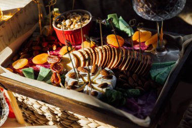 Mutfak mutfak büfe akşam yemeği yemek kutlama parti kavramı yemek Catering.