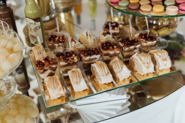 Mutfak mutfak büfe akşam yemeği yemek kutlama parti kavramı yemek Catering.