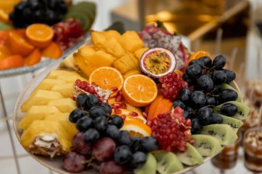 Mutfak mutfak büfe akşam yemeği yemek kutlama parti kavramı yemek Catering.