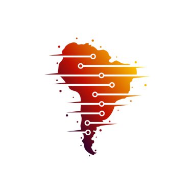 Afrikalı logo vektör şablonu çizim tasarımı