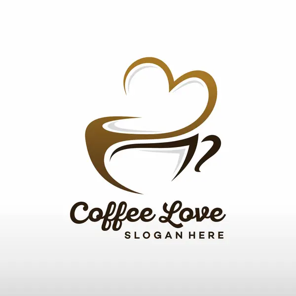 coffee shop logo design vector template illustration