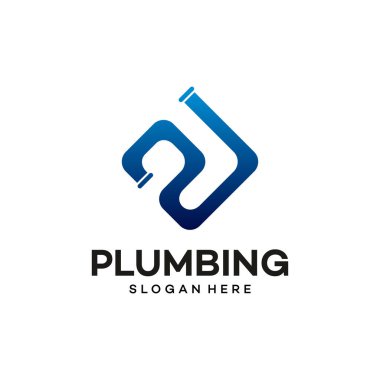 Ok logosu dizayn şablonlu su borusu