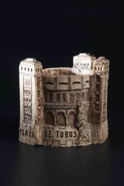 Minyatür boğaların Meksika zanaatkar mimarisi