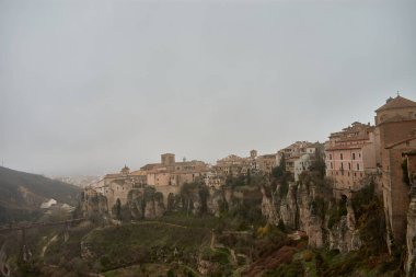 Cuenca 'nın eski kasabasının 