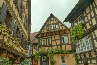 Gengenbach, Almanya. Çok iyi korunmuş tarihi binaları ve büyüleyici kaldırımlı caddeleriyle tanınan Picturesque Kara Orman kasabası. Şehir duvarlarının giriş kapısı..