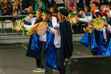 Geleneksel Rondallas Festivali Vigo, Pontevedra, Galiçya, İspanya 'da