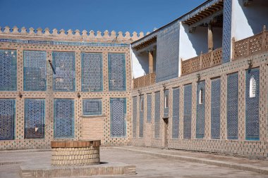 Taş Saray olarak da bilinen Tash Khauli Sarayı, Özbekistan 'ın Khiva kentindeki 19. yüzyıl mimarisinin çarpıcı bir örneği.. 