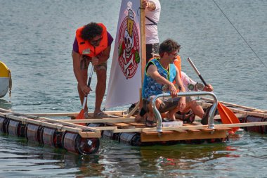 Nigran, Pontevedra, İspanya; 24 Ağustos 2025: A Foz, Ramallosa, Nigran 'daki 