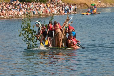 Nigran, Pontevedra, İspanya; 24 Ağustos 2025: A Foz, Ramallosa, Nigran 'daki 