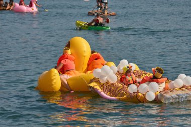 Nigran, Pontevedra, İspanya; 24 Ağustos 2025: A Foz, Ramallosa, Nigran 'daki 