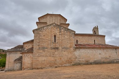 Hermitage of Our Lady of the Annunciation, near Urena, Spain, a remarkable example of Lombard Romanesque architecture. Of Catalan origin, it was built on the site of a 10th-century Mozarabic monastery. 