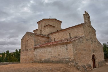 Hermitage of Our Lady of the Annunciation, near Urena, Spain, a remarkable example of Lombard Romanesque architecture. Of Catalan origin, it was built on the site of a 10th-century Mozarabic monastery. 