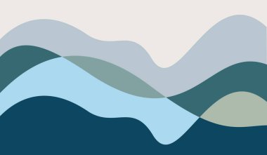 Arkaplan dalga tasarımı minimalisti