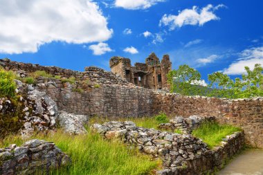 Urquhart Kalesi İskoçya 'nın dağlık kesimlerinde Loch Ness' in yanında yer alan harabe bir kaledir..