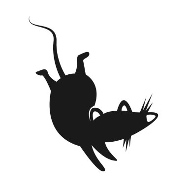 Rats logo tasarımı illüstrasyonu
