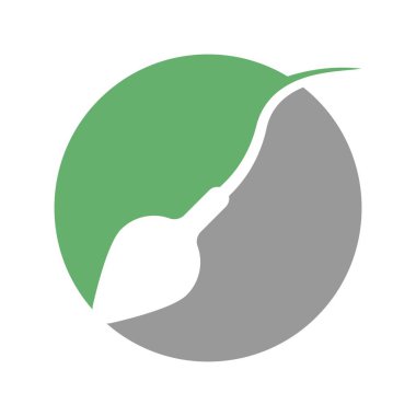 Sperm simgesi düz tasarım çizimi