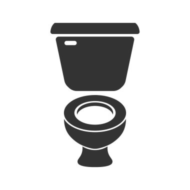 Tuvalet simgesi tasarım şablonu vektörü