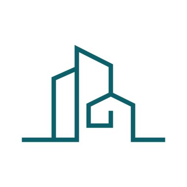 Ev logosu tasarım illüstrasyonuName