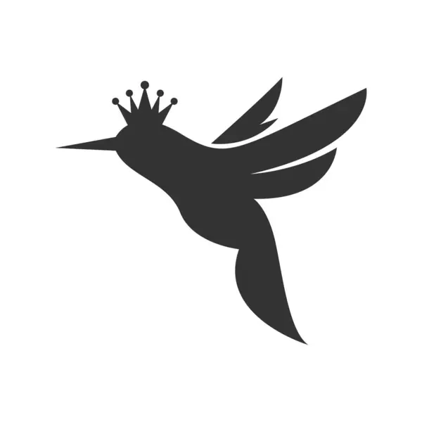 Kuş logosu tasarım şablonu