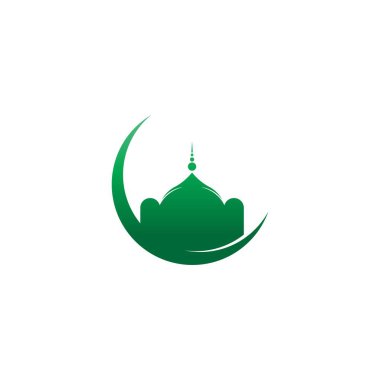 Cami logosu tasarım şablonu çizimi