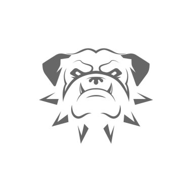 Köpek simgesi illüstrasyonu