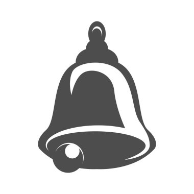 Bell simgesi logo tasarımı çizimi