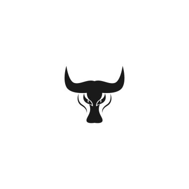 Bizon simgesi logo tasarım şablonu