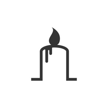 Mum simgesi tasarım şablonu