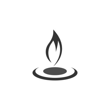 Mum simgesi tasarım şablonu