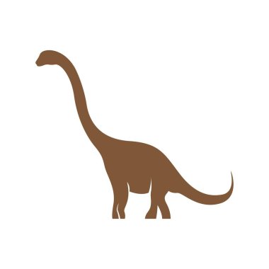 Dinozor simgesi resim tasarımı illüstrasyonu