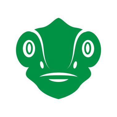 Bukalemun logo tasarım şablonu