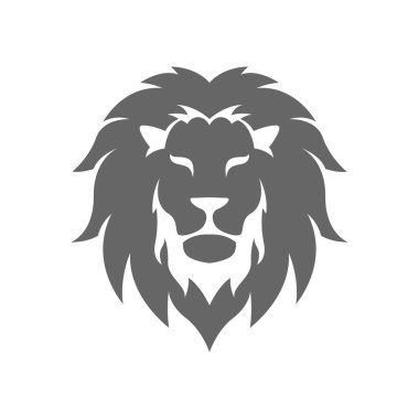 aslan logosu tasarımı illüstrasyonu