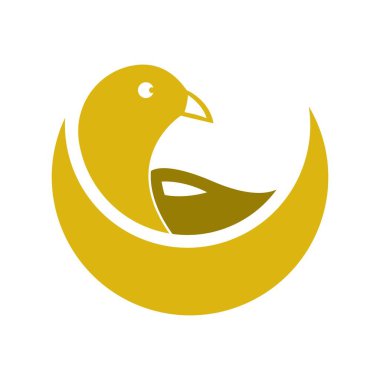 Kanarya logo tasarım şablonu