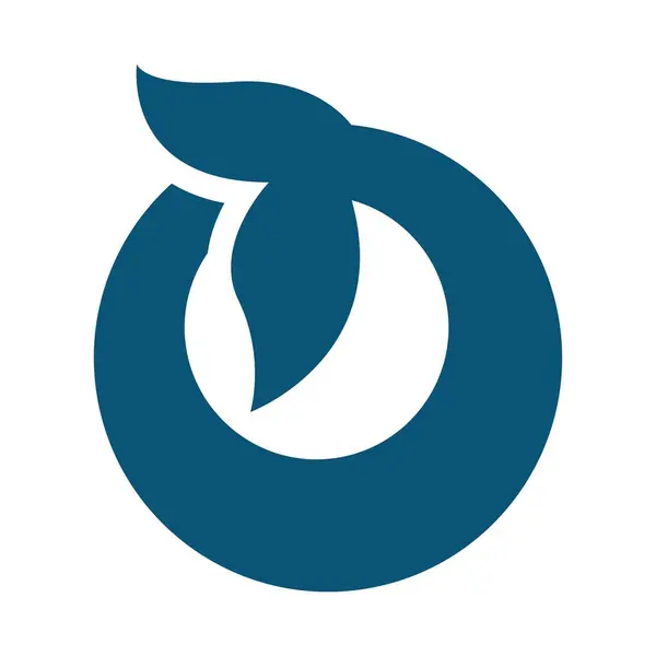Orca logo tasarım illüstrasyonu