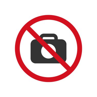 Fotoğraf kamerası simgesi logo tasarımı illüstrasyonu