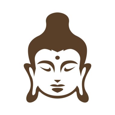 Buda simgesi resim tasarımı illüstrasyonu