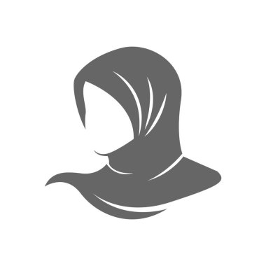 Hijab logo tasarım şablonu