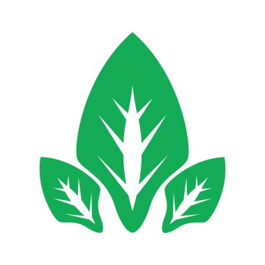 Tarım logosu tasarım illüstrasyonu