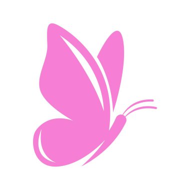 Kelebek logosu tasarım çizimi