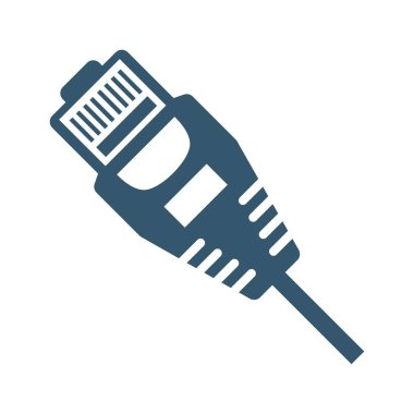 Bilgisayar port simgesi tasarımı illüstrasyonu