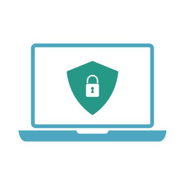 Siber Güvenlik Logosu tasarımı çizimi