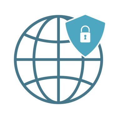 Siber Güvenlik Logosu tasarımı çizimi