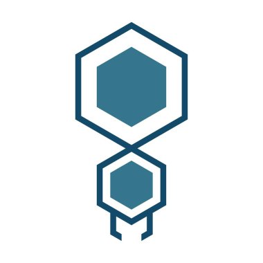 Örümcek logosu tasarım illüstrasyonu